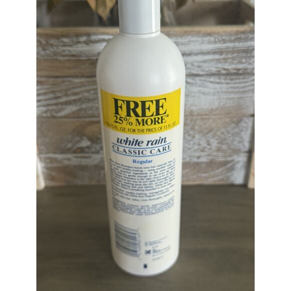 (3) Vintage 90’s White Rain Shampoo - Classic Care 18.75 Oz Each Special Edition - Picture 12 of 16